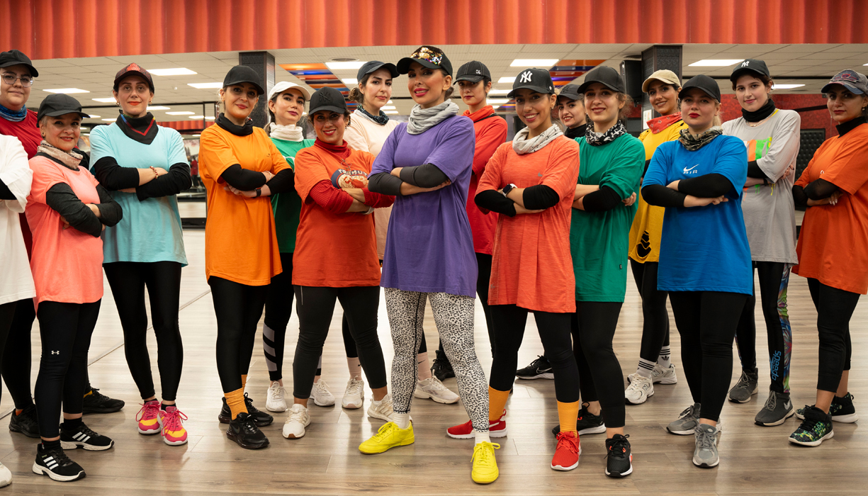 ایروبیک فری استایل بانوان